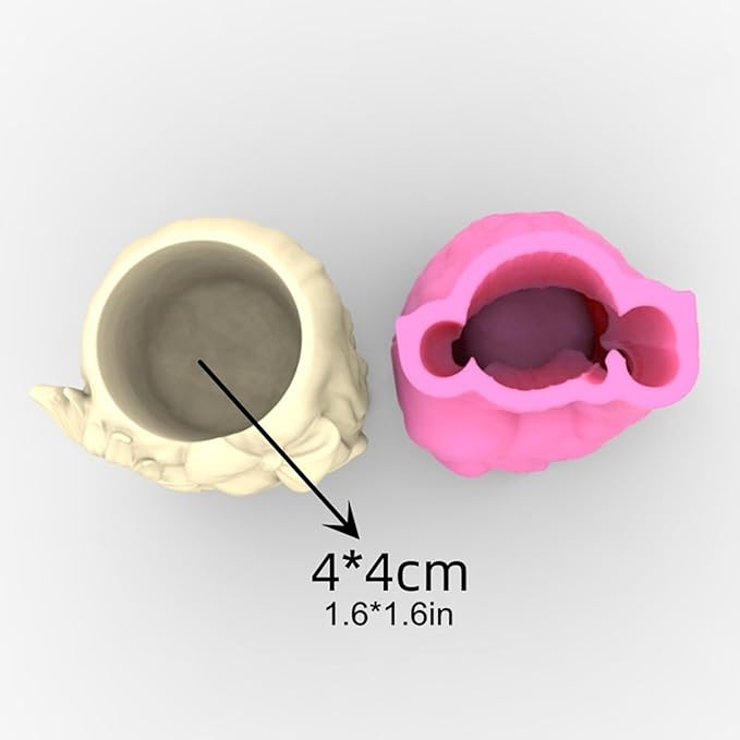 Sunflower and Girl Concrete Flower Pot Silicone Mold Succulent Planter Vase Pen Holder Cement Clay Mold Plaster Epoxy Resin Mould