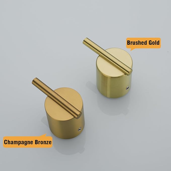 RANDOM Champagne Bronze Towel Hooks for Bathrooms Wall Mount Coat Hooks SUS304 Stainless Steel Hand Towel Robe Hook.RD-96068-8CB