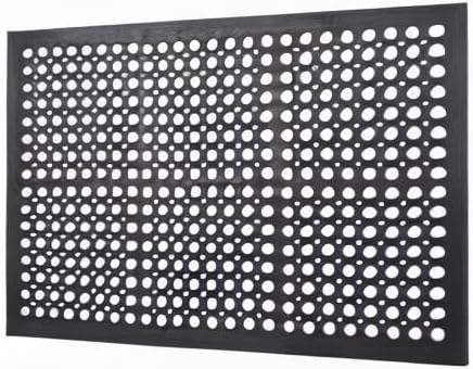 Envelor Anti Fatigue Mat Rubber Floor Mats Door Mat Non Slip Drainage Mat for Entryway, Kitchen, Restaurant, Garage, Heavy Duty Use Doormat, Commercial Floor Mat Industrial 24 x 36 Inches