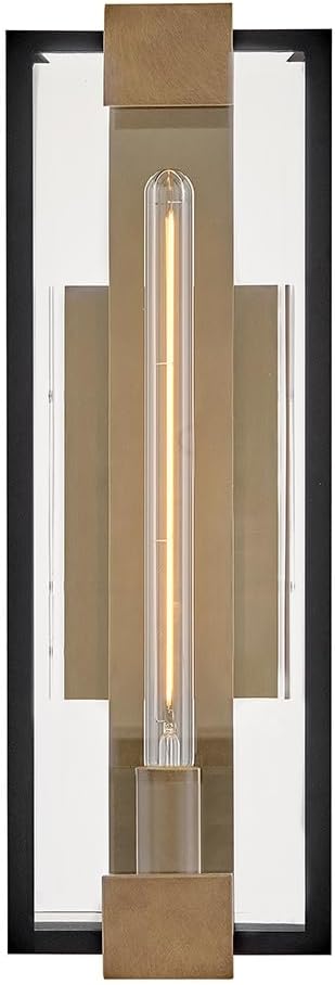 Hinkley Bergen Medium Wall Mount Lantern, Black