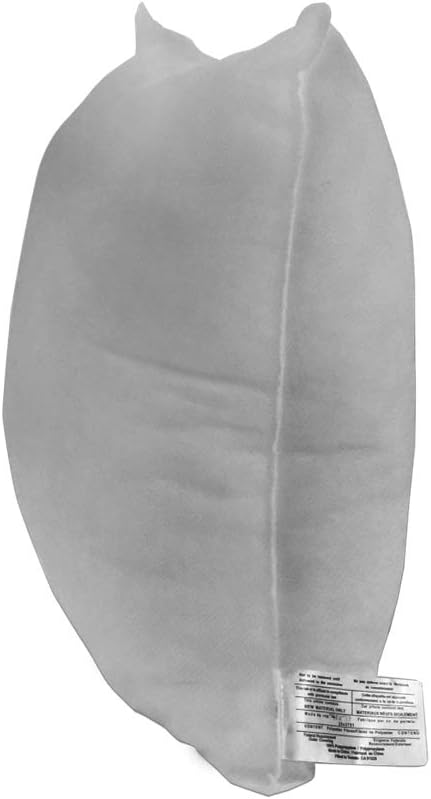 Hometex Throw Pillow Insert 16" x 16" Polyester Filled Standard Cover (12 Pack)