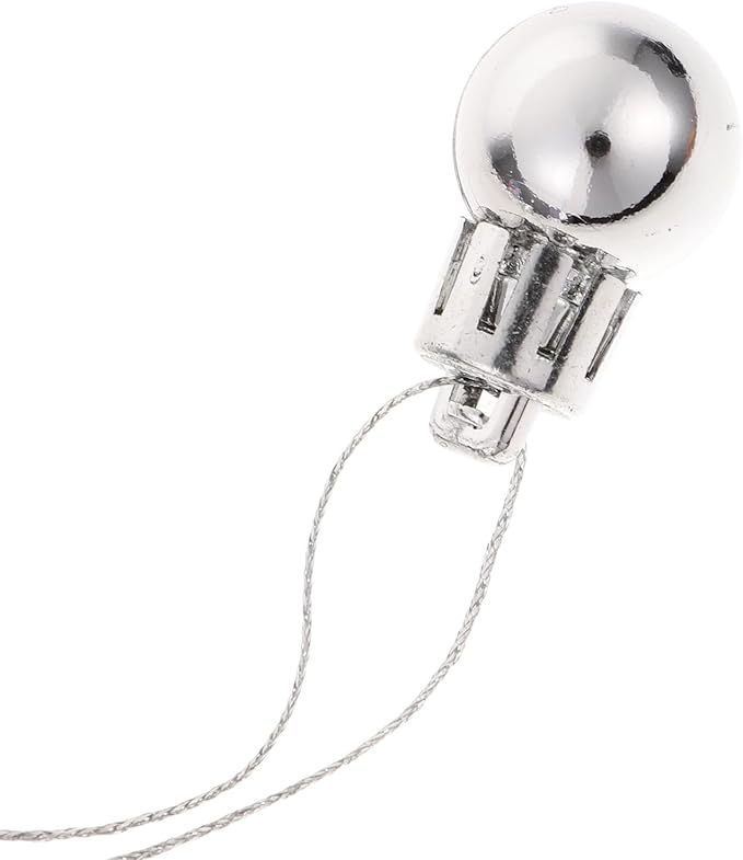 BESPORTBLE 24pcs Christmas Balls 0.8 Inch Mini Christmas Ball Ornaments Shatterproof Baubles Miniature Tree Decorations Hanging Pendants for Holiday Home and Store Decor