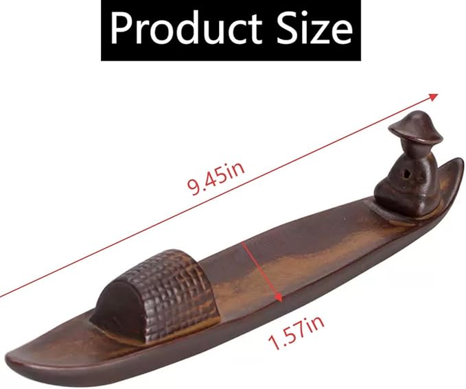 Ceramic Incense Stick Holder with 3 Holes - Reliable Ash Catcher for Multiple Sticks, Perfect for Meditation, Yoga, and Home Office Decor - Aesthetic and Functional Burner Base