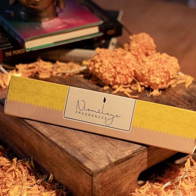Nirmalaya Premium Luxury Natural Jasmine Incense Sticks | Bamboo Less & Charcoal Free | Pack of 40 Sticks, 100g | Ideal for Home, Office, Yoga, Meditation & Aromatherapy | Long Lasting Fragrance