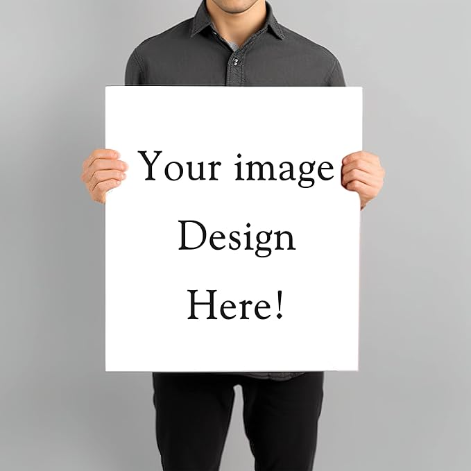 wall26 Custom Poster Prints - Upload Your Image/Photo, Personalized Photo to Poster Printing, Durable and Waterproof, Home Decor Wall Art Prints - 27x40 inches