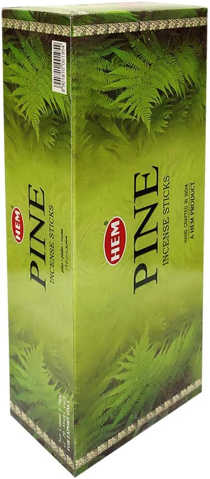 Pine Incense Sticks and Incense Stick Holder Bundle Insence Insense Hem Incense Sticks