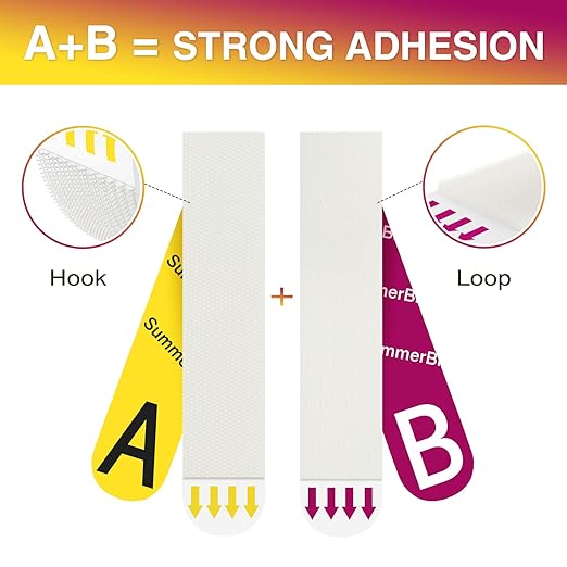 Picture Hanging Strips Heavy Duty XL 15 Pairs/30Strips, Damage Free Hanging Picture Hangers, Removable Adhesive Hook and Loop Wall Strips, Frame Stickers No Nails for Home Decor Wall Posters