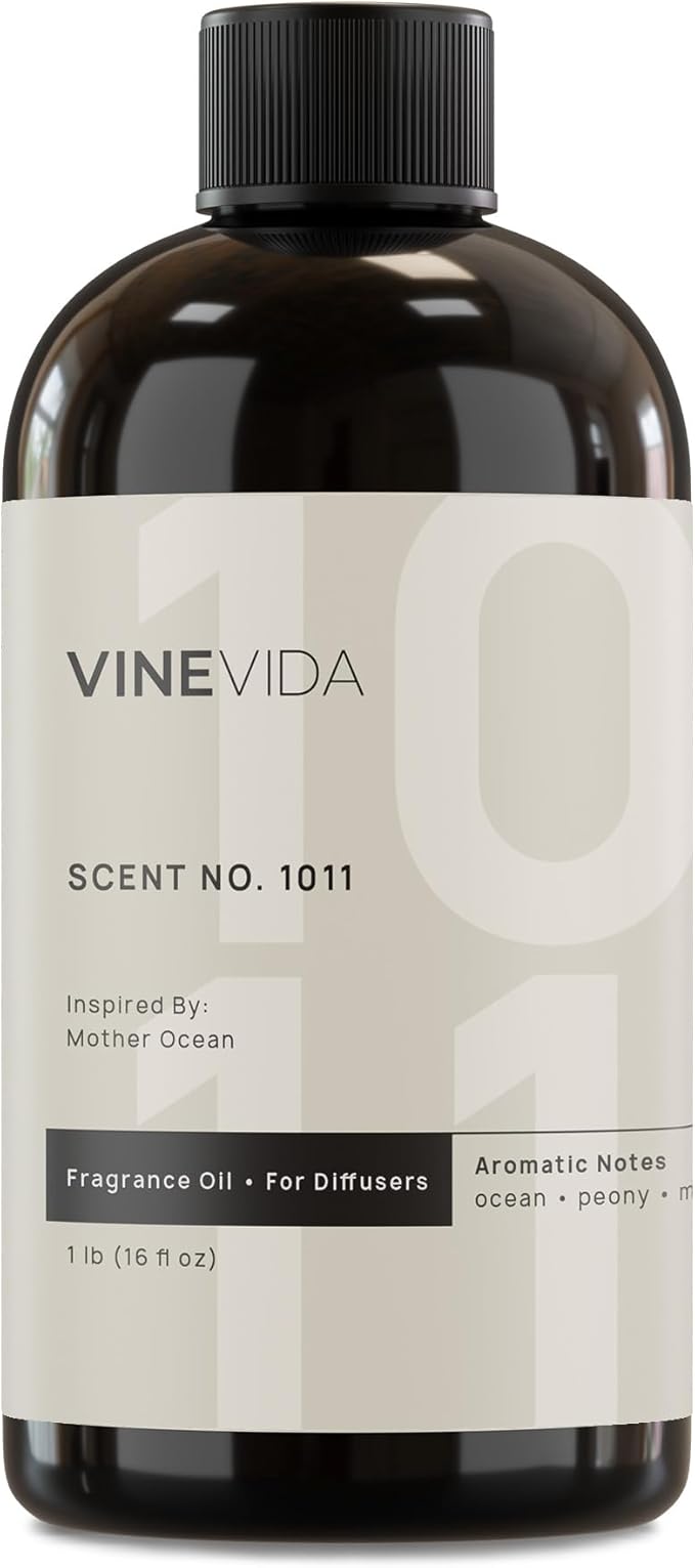VINEVIDA (16oz) Hotel Fragrance Collection Diffuser Oil - Hotel Scents Diffusers for Home - Cold Air Diffuser Oil - Hotel Scent Essential Oil - Scent No.1011 Inspired by Mother Ocean