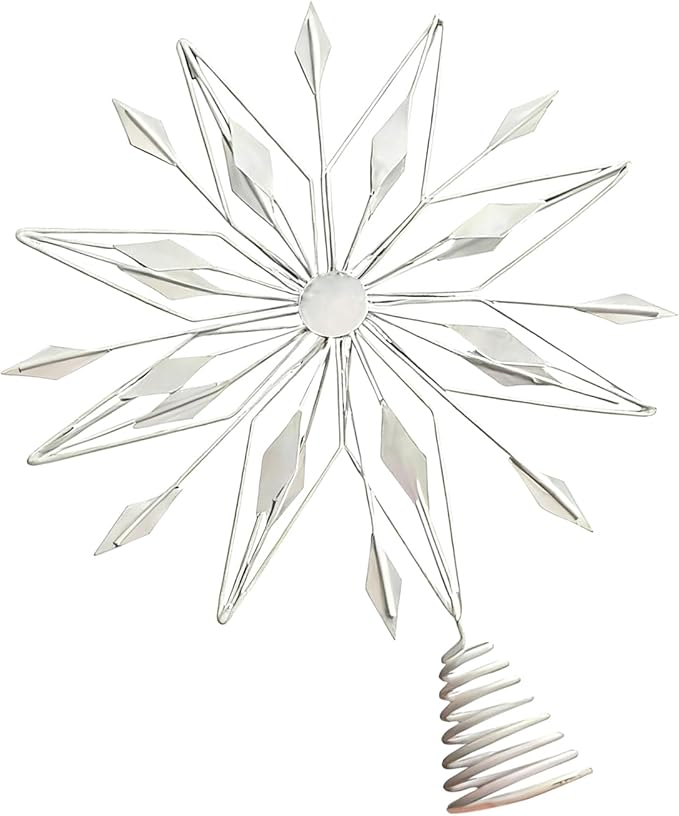 Irregular Christmas Tree Toppers Star Shape Tree Top Ornament Festival Accessory Home Adornment Star Ornament