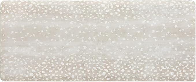 House of Noa Nama Standing Mat – Anti-Fatigue Cushioned Kitchen Mats for Floor | Ergonomic Bounce-Back Foam Kitchen Mats | Anti-Fatigue Mats for Kitchen & Standing | Fawn Shea | 30"x72"