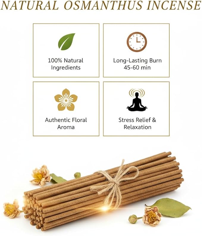 Seedlink Ancient Formula Imperial Palace Incense Sticks - Handmade Song Dynasty Royal Court Incense for Meditation, Ceremony & Stress Relief - Luxury Chinese Emperor's Gift Set