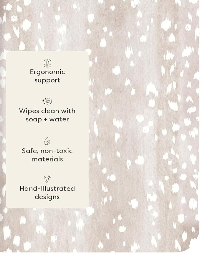 House of Noa Nama Standing Mat – Anti-Fatigue Cushioned Kitchen Mats for Floor | Ergonomic Bounce-Back Foam Kitchen Mats | Anti-Fatigue Mats for Kitchen & Standing | Fawn Brown | 22" x 54"