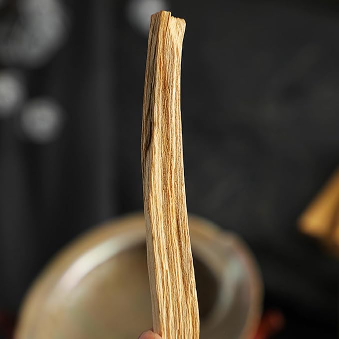 Palo Santo Incense Sticks 3pcs Natural Wooden Smudging Sticks Purifying Healing Meditation for Clearing and Relaxation Home Fragrance