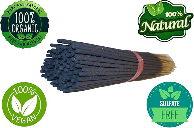 Yajna-Palo-Santo 100%-Natural-Handmade-Hand-Dipped-Incense-Sticks Organic-Chemicals-Free for-Purification-Relaxation-Positivity-Yoga-Meditation The-Best-Woods-Scent (500 Sticks (750GM))