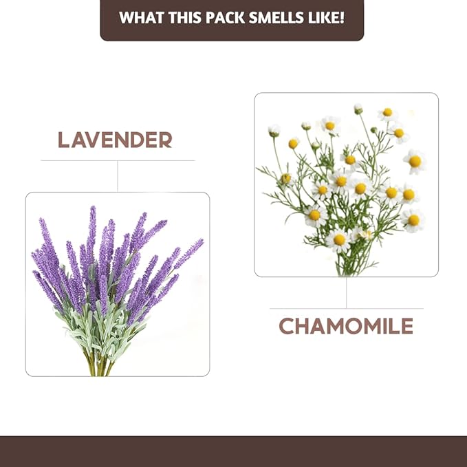 Folkulture Incense Sticks | Set of 100 Insence-Sticks with Holder for Relaxation | Lavender & Chamomile Incense | Organic, Slow Burning, Non Toxic Inscents for Meditation for Women