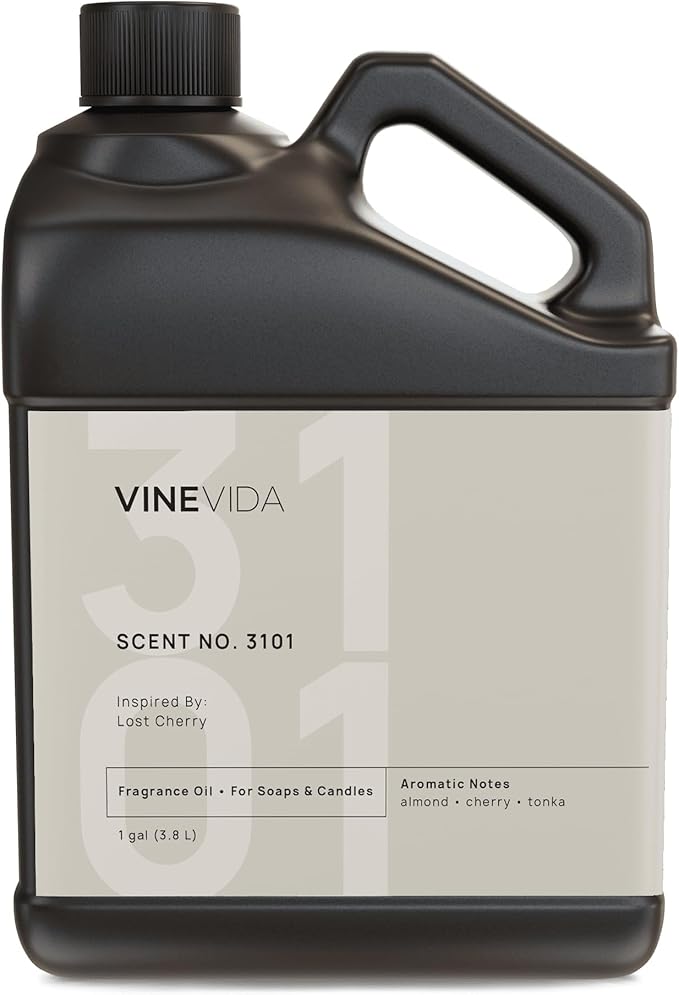 VINEVIDA Scent NO. 3101 Fragrance Oil - 1 Gallon (8lbs) - Fragrance Oil for Candle Making - Made in USA Candle Scents Scents for Soap Making