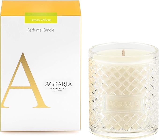 AGRARIA Scented Candles, 7 Oz, Long-Lasting Scented Candles for Home, Elegant Home Fragrance Gifts for Men and Women