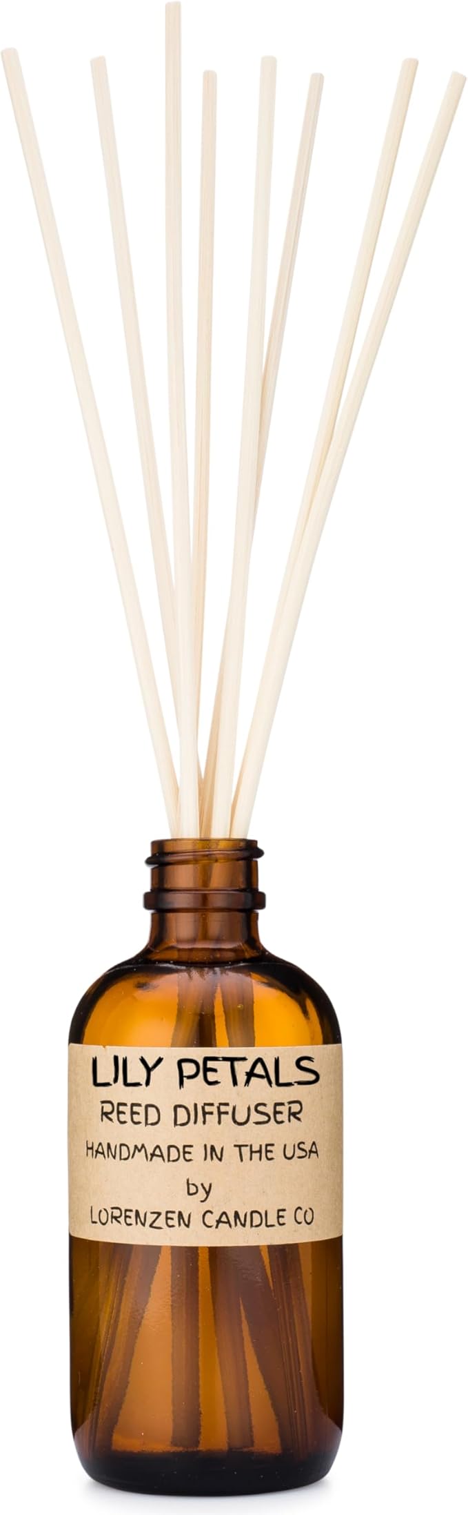 Lily Petals Reed Diffuser Set | Handmade in The USA by American Workers | Lasts for 2-3 Months |