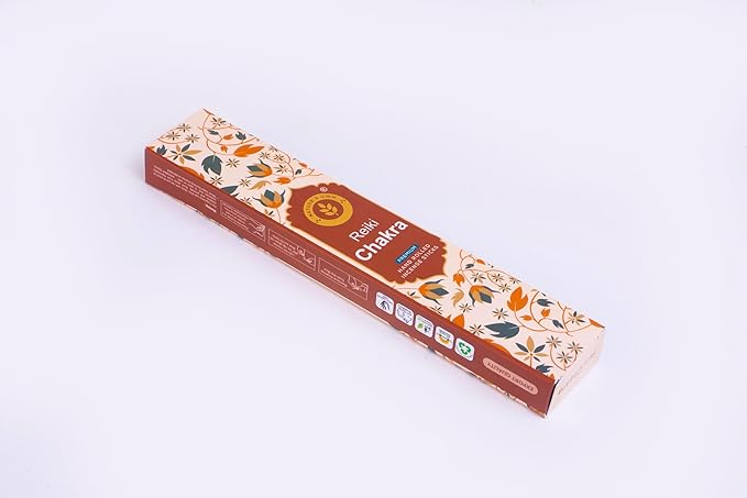 Incense Sticks Gift Pack – 6 Fragrances x 20 Sticks Each, Hand Rolled Insents with Incense Holder – Nag Champa Spiritual Healing Yogic Meditation Mountain Rose Reiki Chakra 7 Chakras