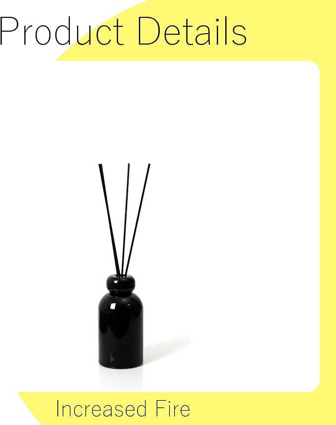 Black Oil Diffuser Sticks 50pcs 11.8in/30cm×0.118in/3mm Fragrance Refill Fibre Reed Thick Diffuser Sticks for Diffuser Black Reed Diffuser Sticks for Home Office Spa and Bedroom