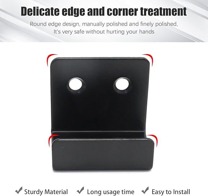 10Pcs Stainless Steel Tile Hanger Bracket Hook, Heavy Duty J Hook for Mirrors, Picture Frame, Ceramic Wall Display (20mm Inner Width)