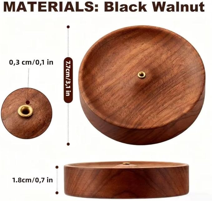 Incense Holder for Sticks,Incense Burner Holder Ash Catcher Bowl for Home Décor, Meditation, Yoga