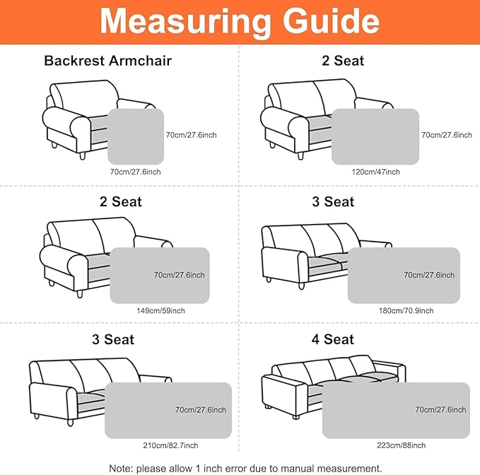 Smiry Pet Couch Cover for 3 Cushion Sofa, Non-Slip Fuzzy Couch Cover for Dogs Washable, Thick Soft Sofa Slipcovers Cushion Protector Pet Friendly (Cream, 27.6" x 82.7")