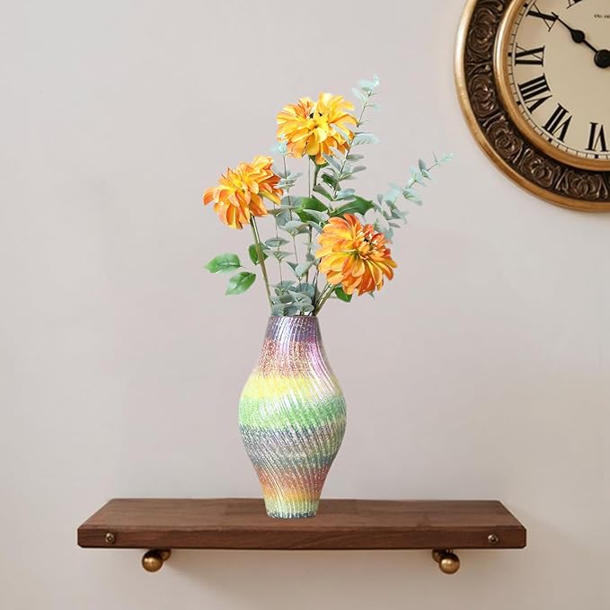 6 Pack Artificial Chrysanthemum Silk Flowers Zinnia Orange Flowers,24'in Long Stem Fake Flower,Suitable for Wedding Decoration Bouquets,Fall Decor,Home Decor (Orange)