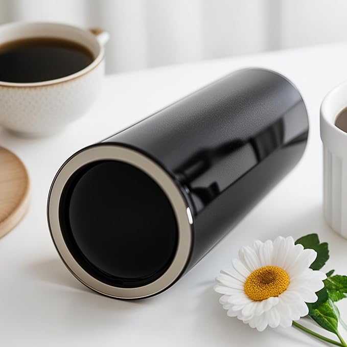 Modern Black Ceramic Vase Set of 10 for Living Room Bedroom 5.51'' Minimalist Fresh Small Flower Vases for Bouquet Fake Plant Home Decor Office Fireplace Centerpieces Nordic Style 10 Pack