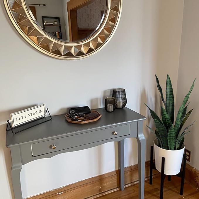Beebel Artificial Plants Sansevieria Snake Plant with Black Plastic Planter Greenery Perfect Faux Agave Fake Plants in Pot for Home Office Indoor and Outdoo Décor (22" Green)