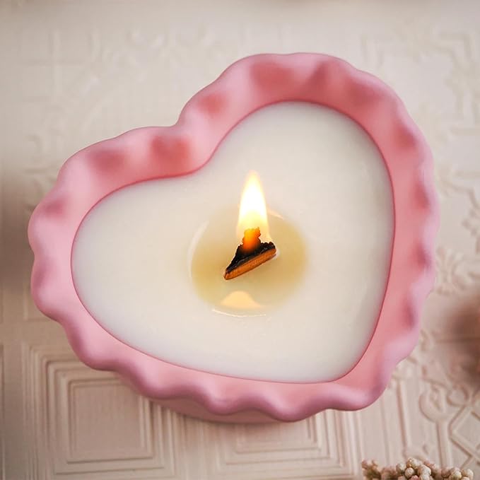 Cute Heart Shape Flowerpot Silicone Mold Handmade Jewelry Storage Box Plaster Resin Mould DIY Candle Jar Concrete Cement Molds