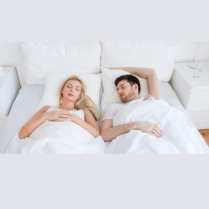 Hometex Throw Pillow Insert 11" x 23" Polyester Filled Standard Cover (2 Pack)