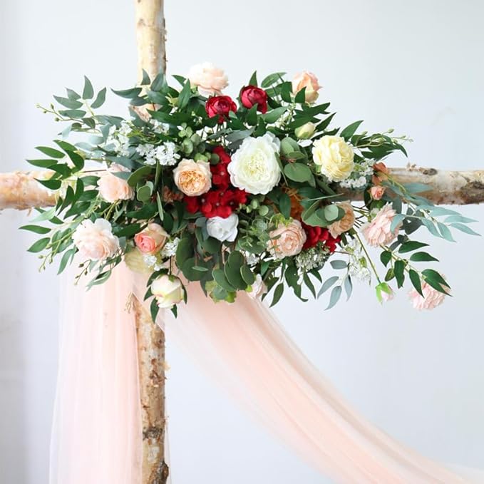 36Pcs Italian Ruscus Greenery Stems Artificial Silk Greenery Leaves for DIY Wedding Arch Bouquet Filler Table Centerpieces Home Indoor Decor