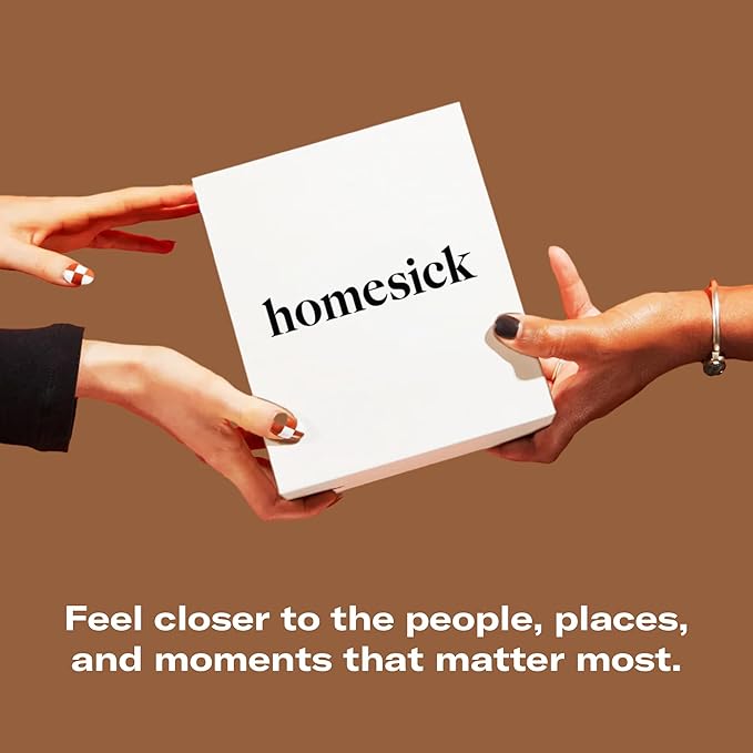 Homesick Scented Candles for Home (California Norcal) - 13.75 oz Long-Lasting Soy Wax Jar Candle for Women & Men for All Occasions, 60-80 Hours Burn Time - Notes of Pear, Vanilla & Amber