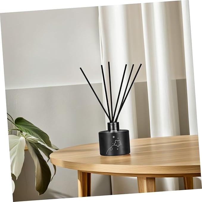 VILLCASE 100pcs Fiber Diffuser Reeds Aromatherapy Sticks for Even Scent Distribution Fragrance Release Safe Essential Oil Refill for Home Spa Office