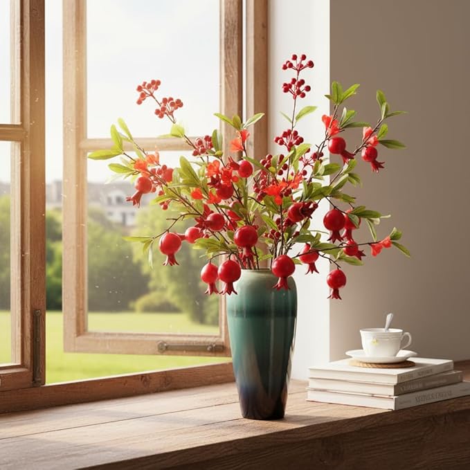 5-Pack Mixed Berry Collection - Complete Autumn Christmas Decoration Bundle for Trees & Wreaths