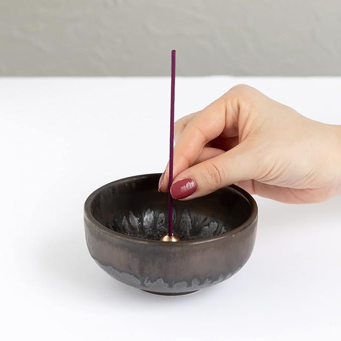 Asayu Japan Incense Sticks with Low Smoke for Morning or Evening Meditation, Relax or Yoga, Made in Japan 40gr - Rose