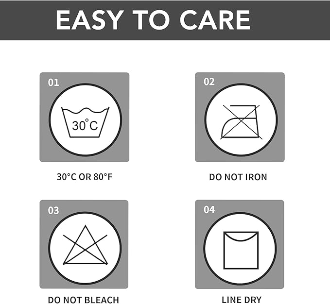 Easy-Going 100% Dual Waterproof Stretch Ottoman Cover Rectangle Folding Storage Stool Furniture Protector Soft Slipcover for Living Room with Elastic Bottom (Large, Black)