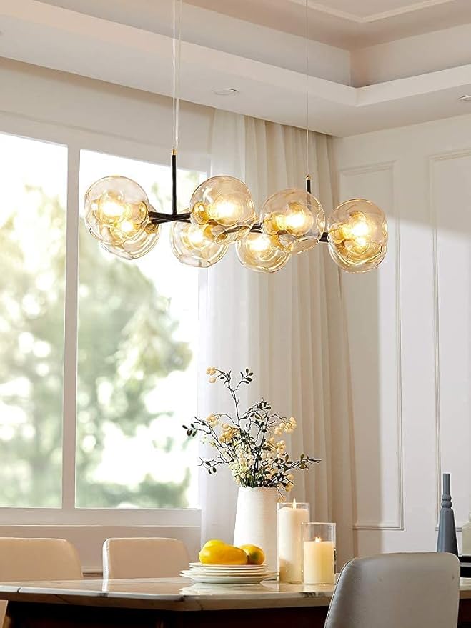 XININSUN Dimmable G16.5 Light Bulb,E12 40 Watt Candelabra Light Bulb,Soft White 3000K 400lm G50 4w Led Globe Bulbs Vintage LED Filament Edison Candle Bulb with Decorative,6Pack
