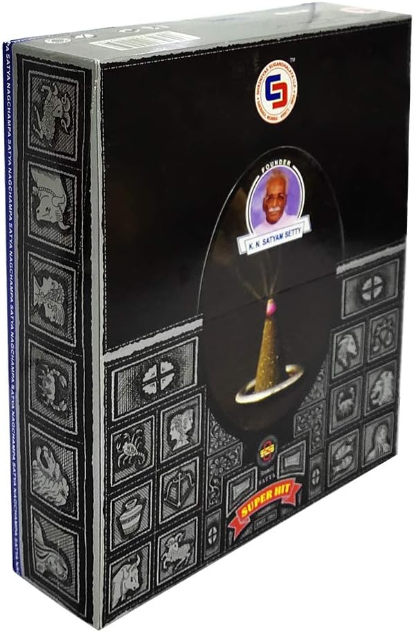 Super Hit Incense Cones and Cone Incense Burner Bundle Insence Insense Satya Incense