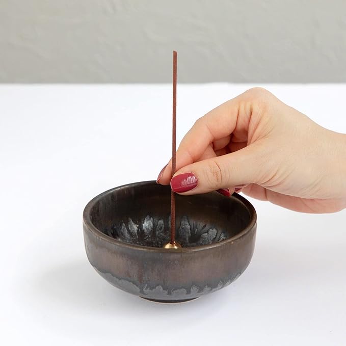 Asayu Japan Low Smoke Incense Sticks - Sakura Set (Sandalwood-Sakura + Agarwood-Sakura), 40gr (Each Scent 20g), for Yoga, Zen Meditation and Relaxation - Smokeless for Less Irritation