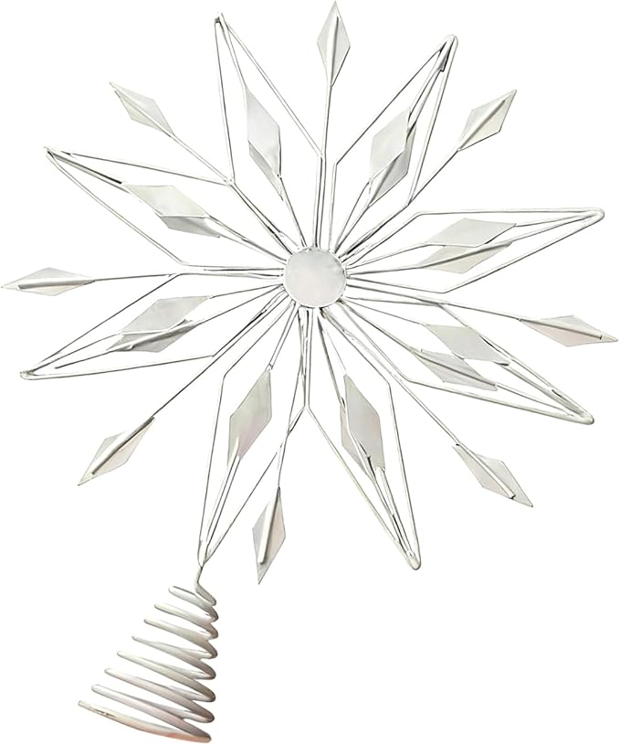 Irregular Christmas Tree Toppers Star Shape Tree Top Ornament Festival Accessory Home Adornment Star Ornament