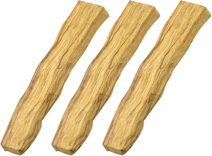 Palo Santo Incense Sticks 3pcs Natural Wooden Smudging Sticks Purifying Healing Meditation for Clearing and Relaxation Home Fragrance