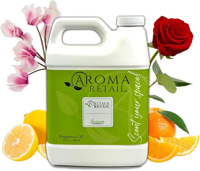 Empire 27 oz Refill for Oil Diffuser with Orange, Jasmine, Amber, & More Notes