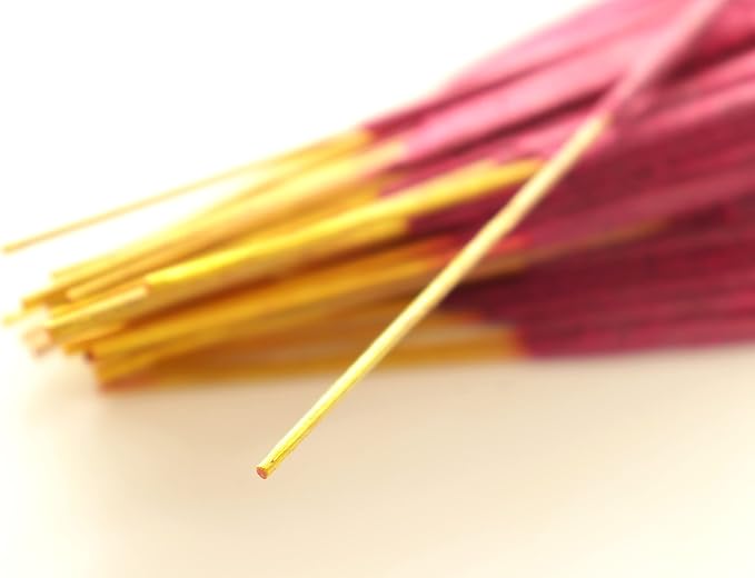 Goddess Incense Sticks by Aroma Valley - Sensual Musky Rose - Handrolled Exotic Incense