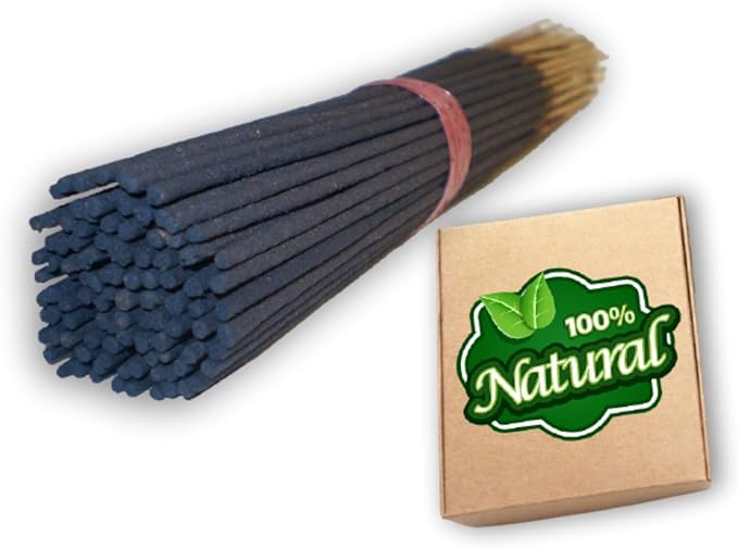 Yajna-Rose-Incense-Sticks 100%-Natural-Handmade-Hand-Dipped-Incense-Sticks Organic-Chemicals-Free for-Purification-Relaxation-Positivity-Yoga-Meditation The-Best-Woods-Scent (100 Sticks (150GM))