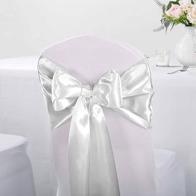 12 Pack Silver Table Runners, Satin Table Runner 12x108 Inches Long, Silk and Smooth Fabric Table Runner for Halloween,Christmas,Wedding, Parties, Banquets, Events Decoration