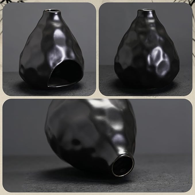Palo Santo Sticks Holder Ceramic Incense Burner Holder Smudge Bowl for Sage Incense Cone Yoga Spiritual Meditation Room Home Decor Gift Mini Chiminea Ash Catcher