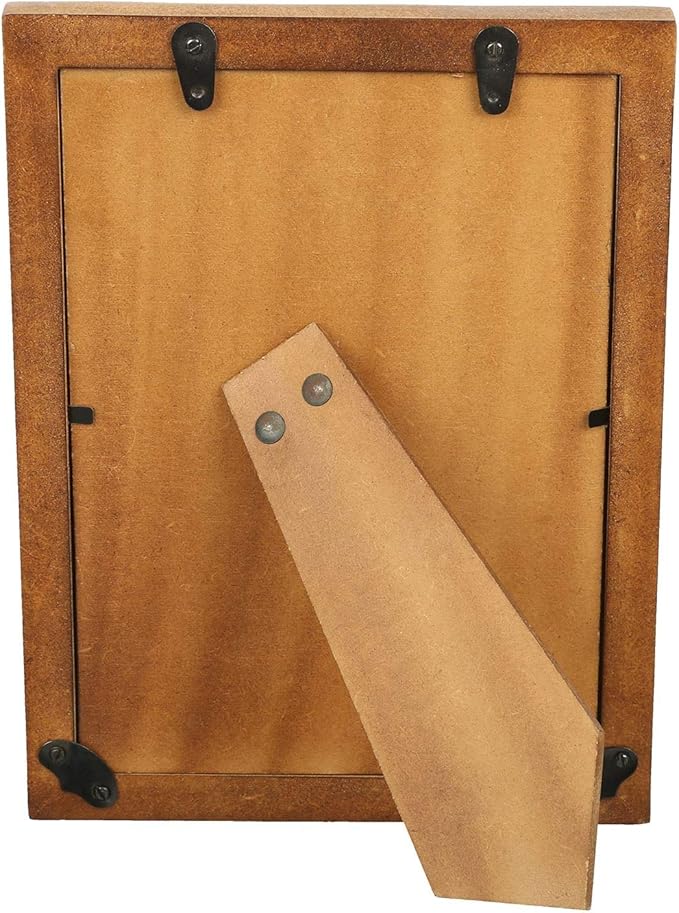 Handicrafts Home Picture Frames - Chic Boho Wall Décor - Table Mount 5" x 7" Verdigris Photo Frame