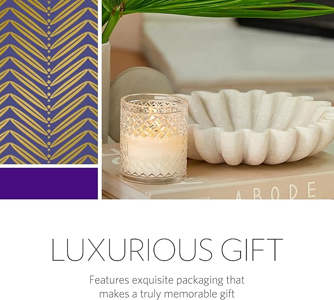 AGRARIA Scented Candles, 7 Oz, Long-Lasting Scented Candles for Home, Elegant Home Fragrance Gifts for Men and Women